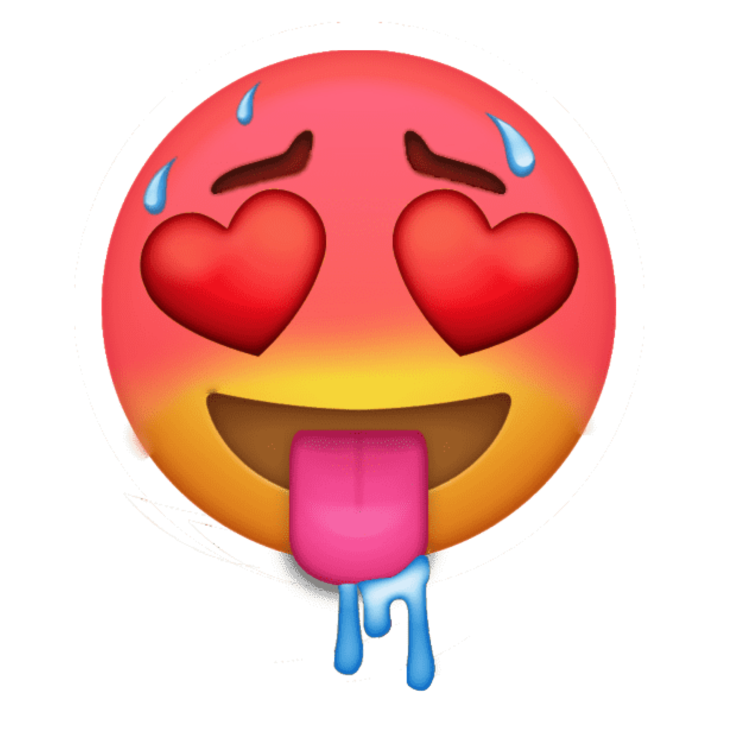 ЭМОДЖИ кокетка