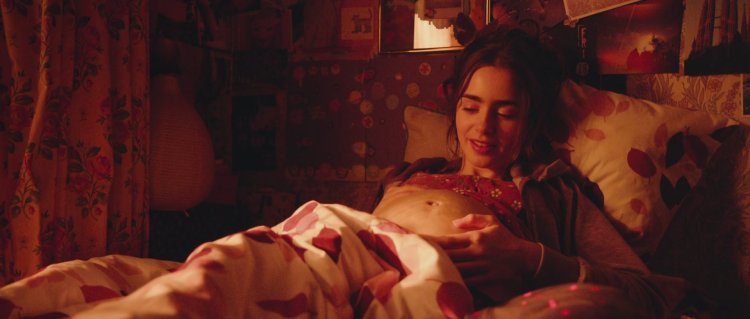 Лили коллинз с любовью рози