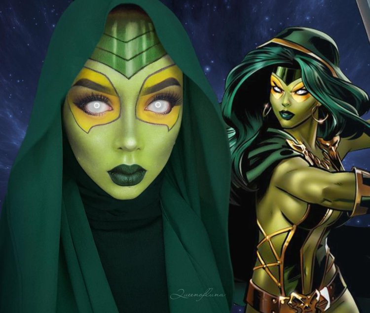 Гамора Стражи Галактики nude