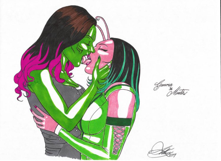 Гамора Rule 34
