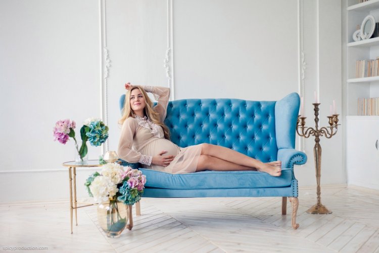 Образ для фотосессии беременной