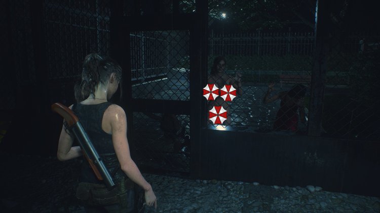 Резидент эвил 3 Джилл зомби