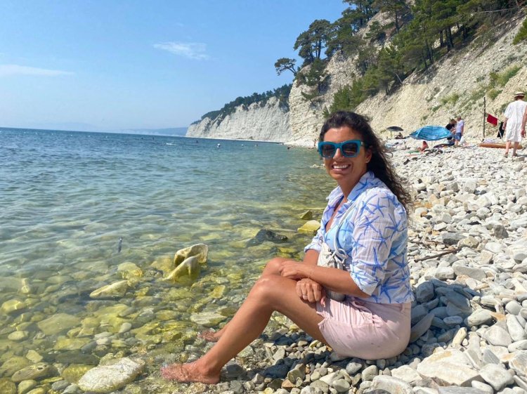 Маргарита Симоньян в купальнике