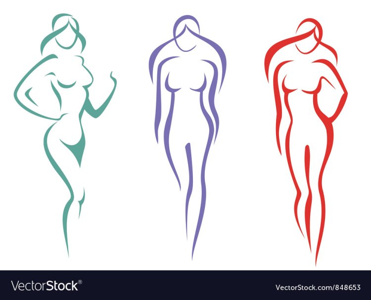 Очертания женского тела