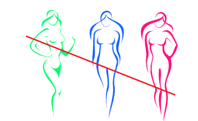 Пропорции женского тела для рисования