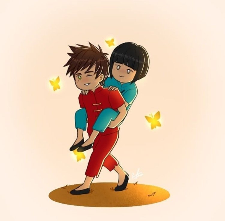 Ниндзяго Ллойд и Коул любовь