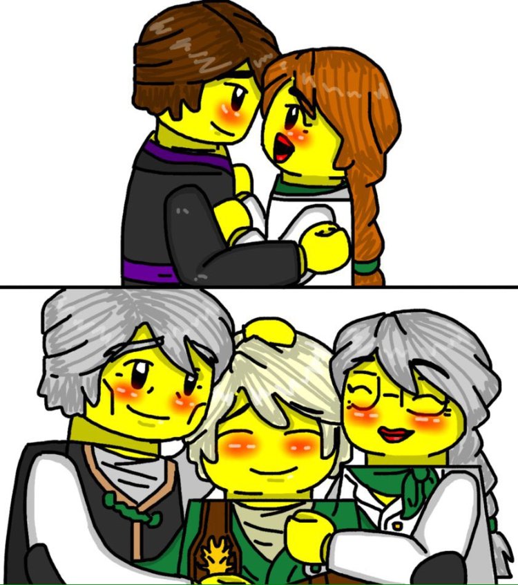 Ниндзяго Ллойд и Зейн