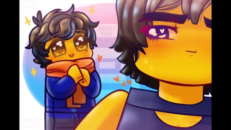 Ниндзяго Кай и Скайлар арт