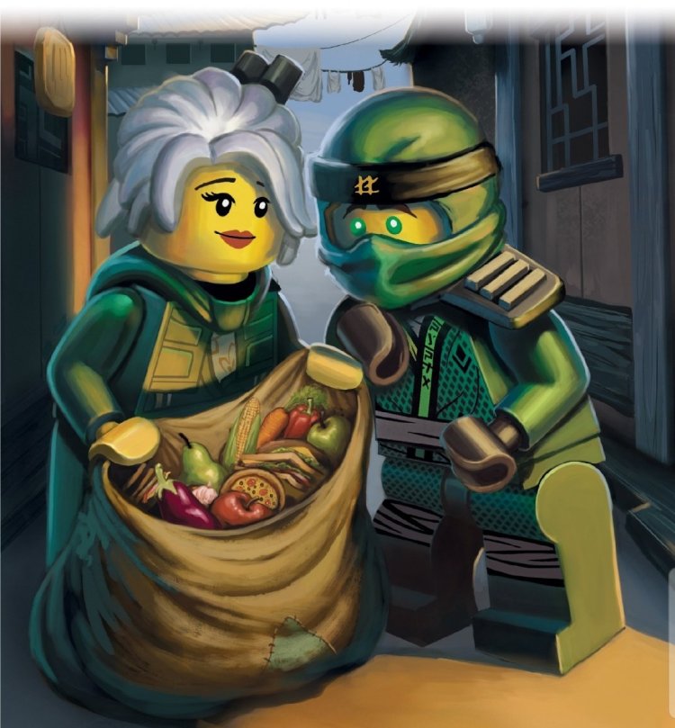 Ниндзяго Ллойд Гармадон и Ллойд