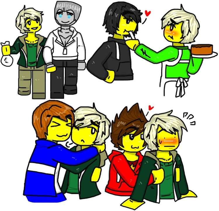 Ninjago Jay and nya