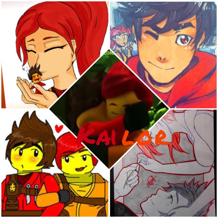 Лего ниндзяго кай и скайлор