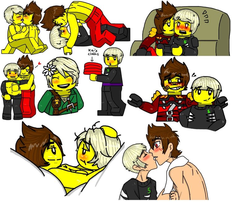 Ниндзяго Кай и Коул