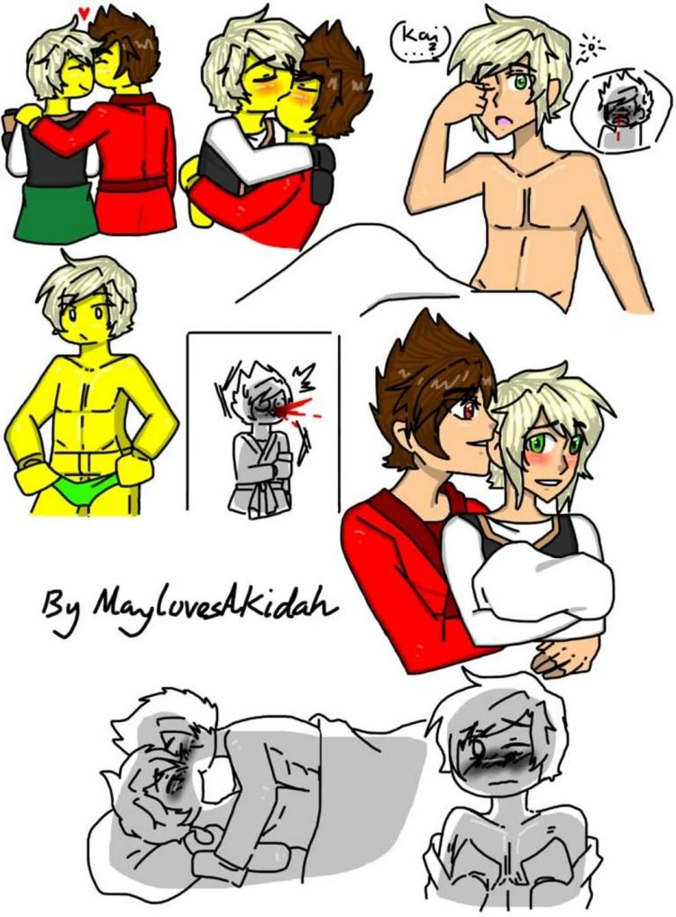 Ninjago Jay and nya