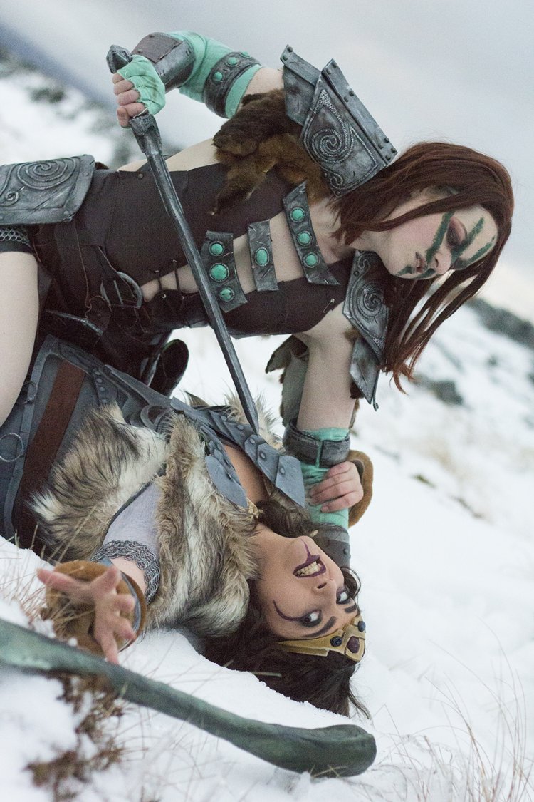 Эйла охотница и Довакин