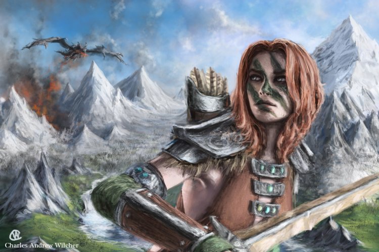 Skyrim Aela the Huntress