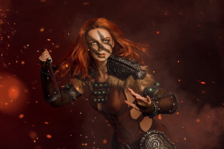 Скайрим свадьба Эйла охотница