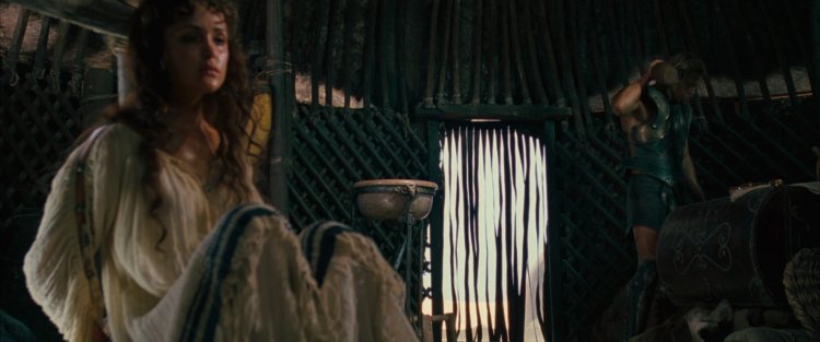 Диана Крюгер в фильме Троя голая