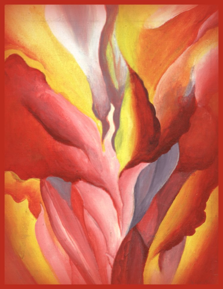 Розовый цветок похожий на вагину