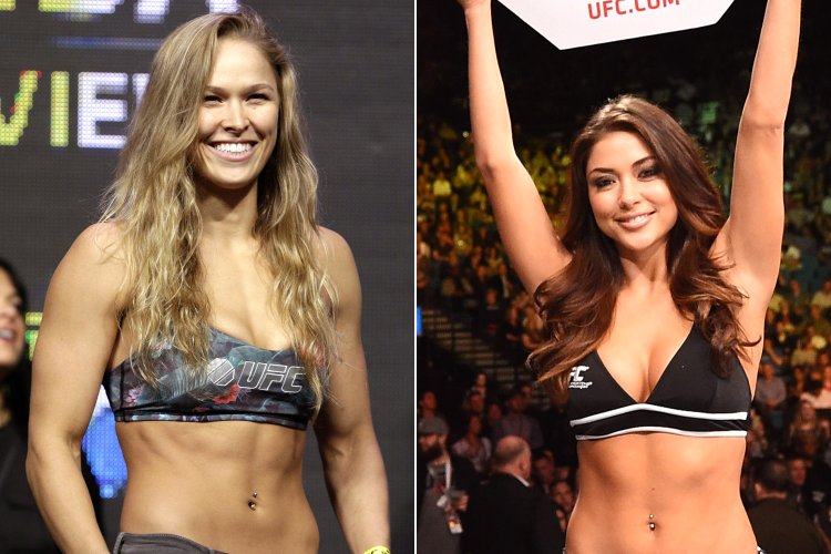 Ринг-герл UFC Арианни Селест