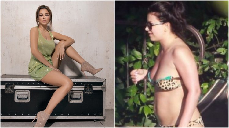 Ольга Серябкина на сене