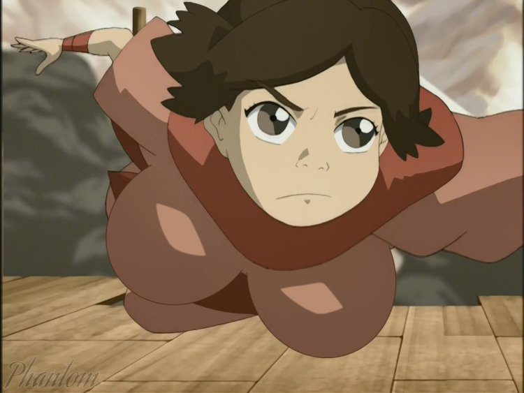 Азула Мэй Тай ли на ящерицах