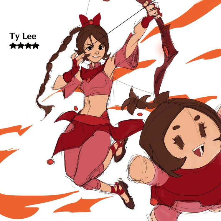 Аватар легенда об аанге ty lee