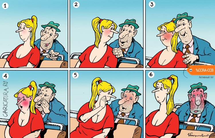 Дружеские шаржи на женщин