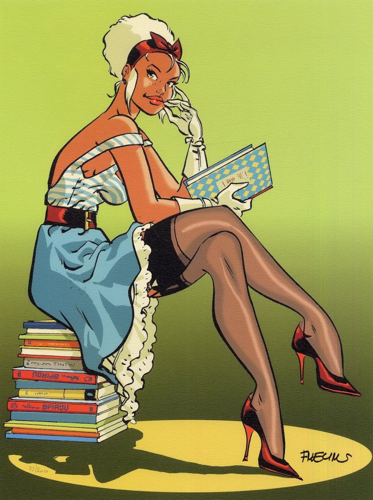 Памелы Андерсон karikatura