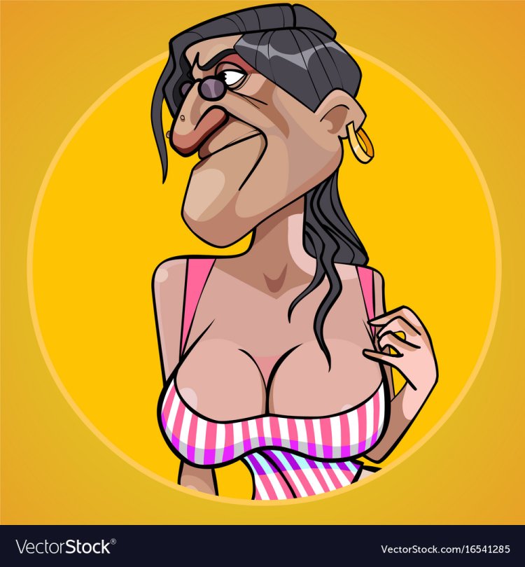 Смешная девушка рисунок