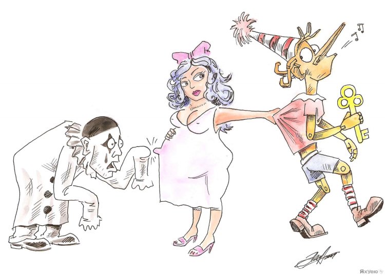 Пин ап художник Валерий Барыкин