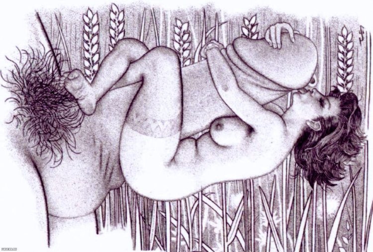 Красивая вагина рисунок