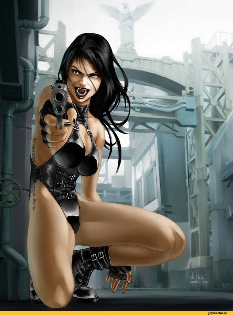 Голые телки из киберпанка