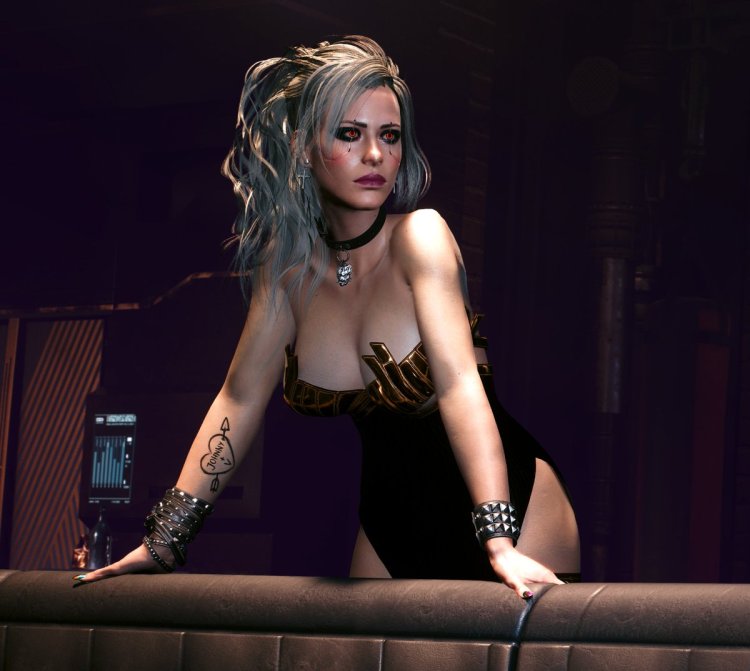 Девушки в сапогах киберпанк