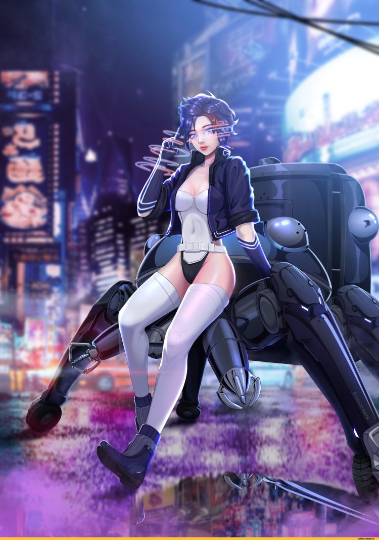 Снегурочка киберпанк