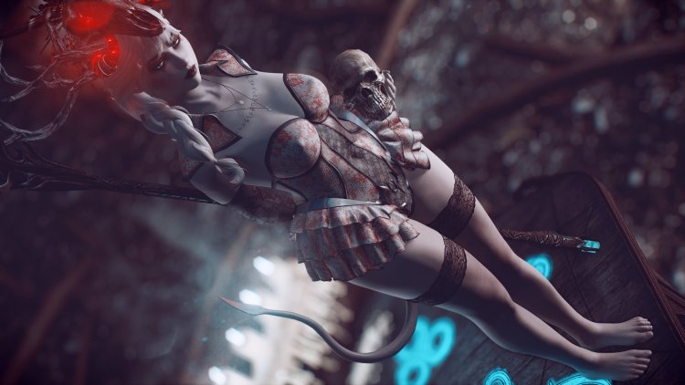 Голые бабы из киберпанка