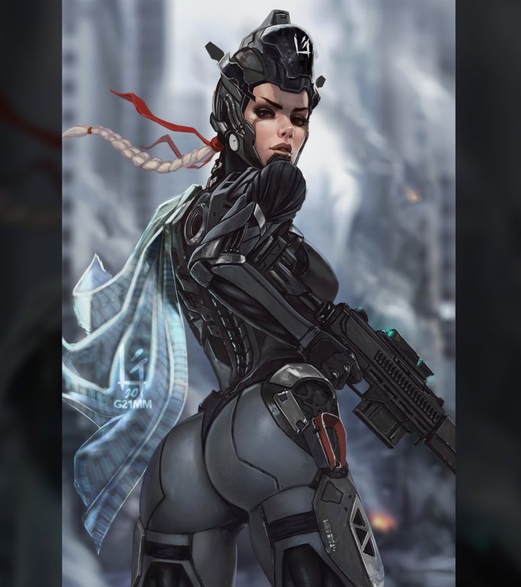 Cyberpunk 2077 Мотоко Кусанаги