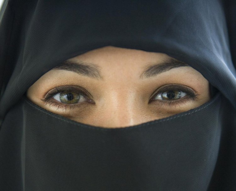 Никаб вуаль Бурга маска