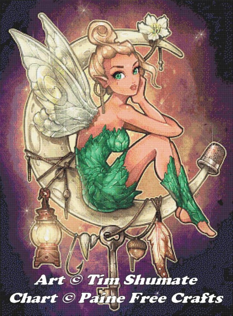 Фея тинкербелл арт