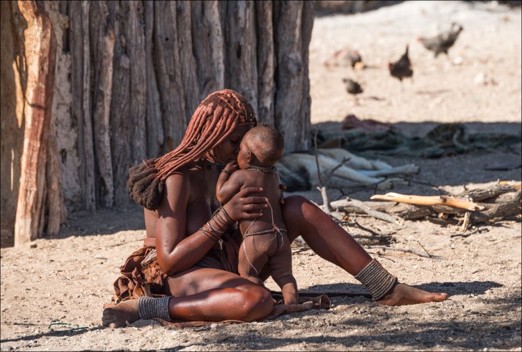 Химба Намибия девственницы