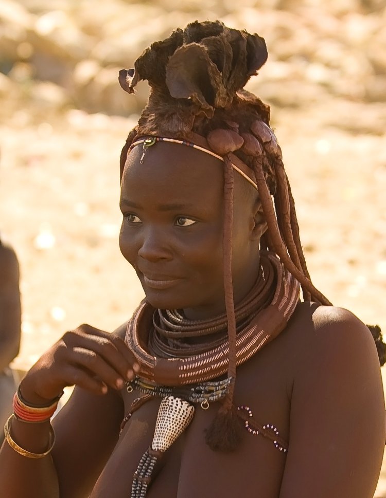 Намибия Химба молодые девушки