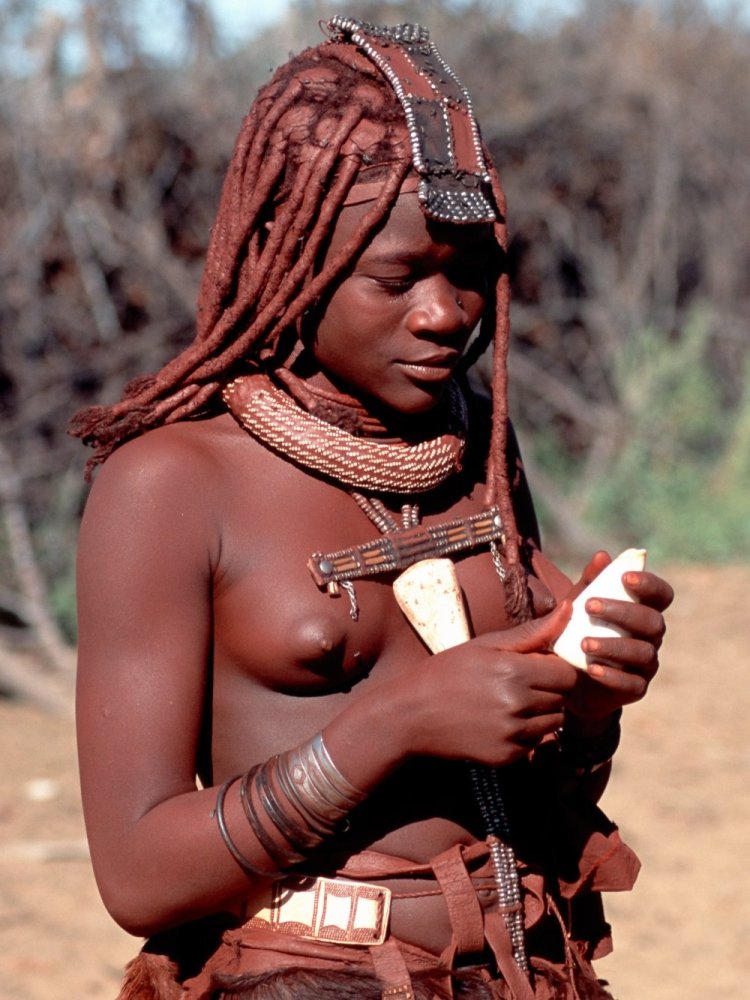 Племя Химба женщины вагина