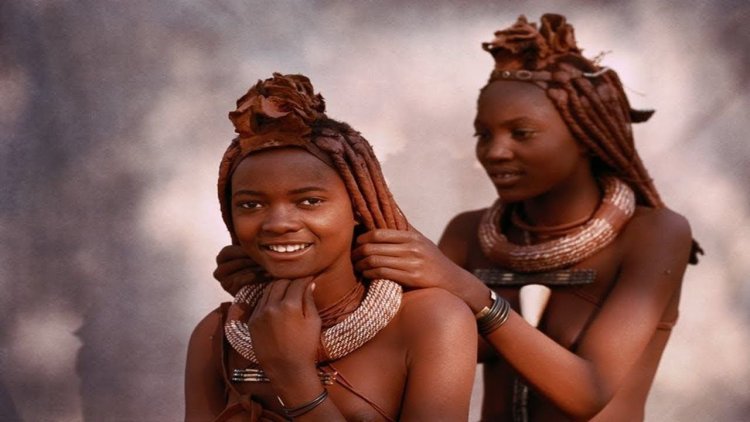 Красавицы племени Химба