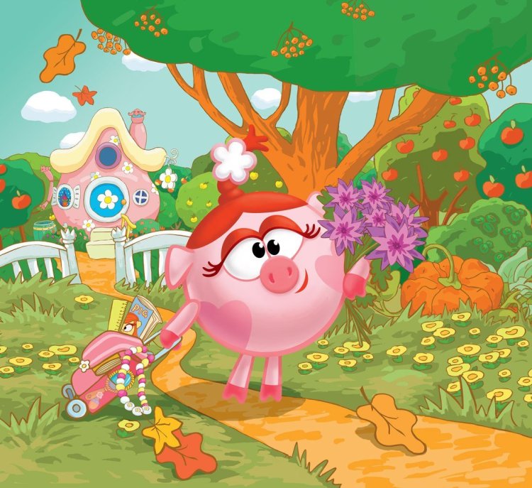 Нюша смешарик