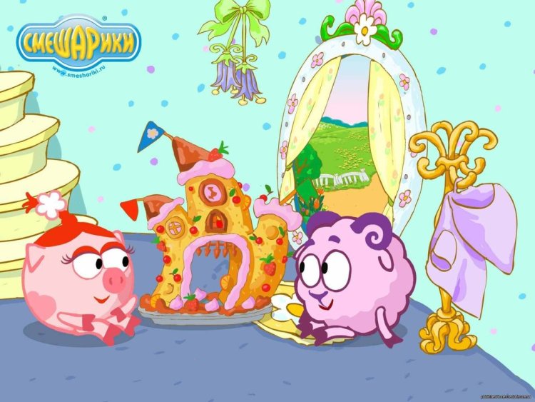 Домик нюши из смешариков