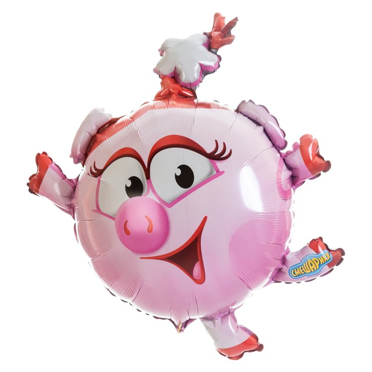 Воздушный шар смешарики нюша 91 см