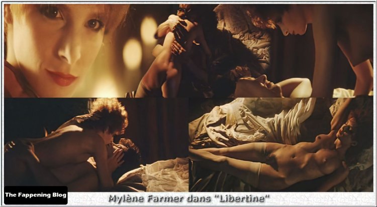 Эротическая фотосессия Mylene Farmer