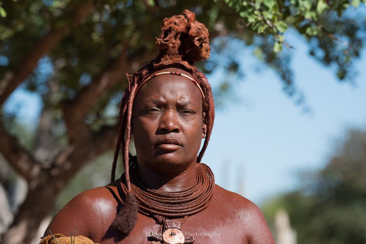 Деревню племени Химба