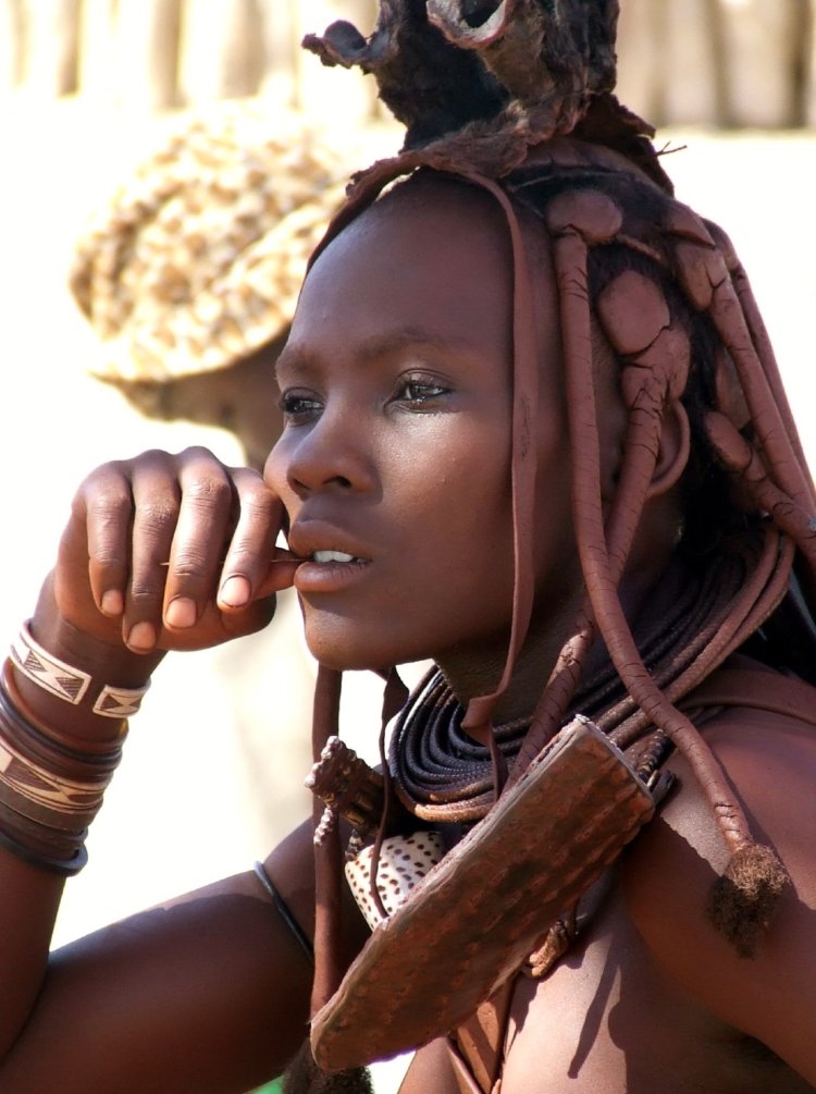 Красавицы племени Химба