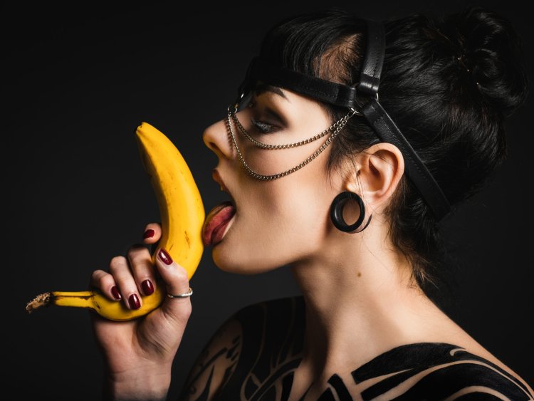 Фотосессия с бананом