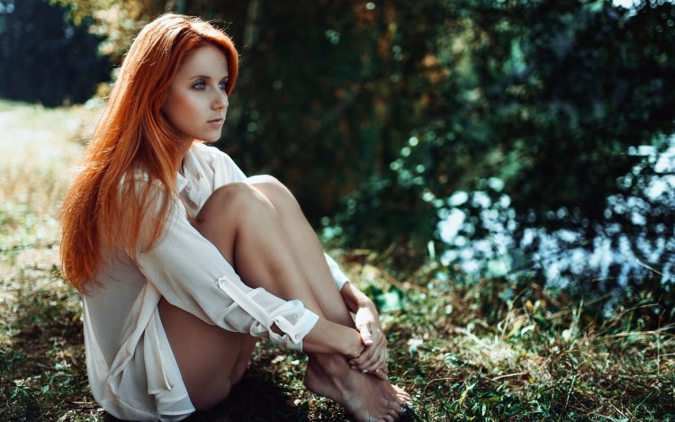 Миа Соллис веснушки